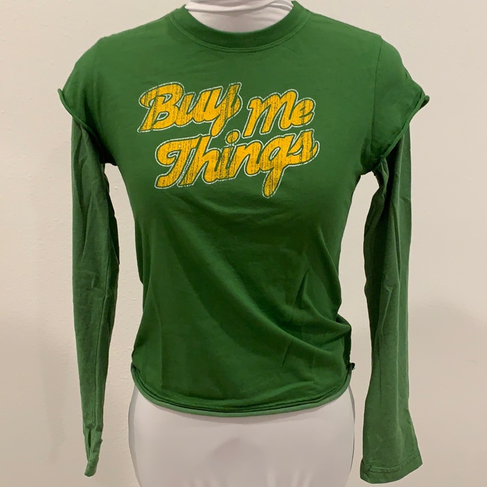 Never worn so cute long sleeve cotton top sz. Med
